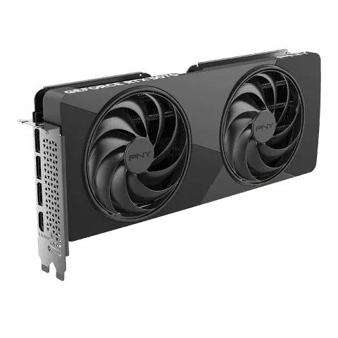 PNY GeForce RTX 5070 12Go Slim Dual Fan Overclocked — vue 10