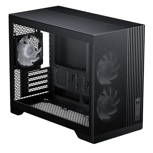 Phanteks XT M3 RGB avec 3 ventilateurs 120mm Noir - mT/Sans Alim/mATX — vue 2