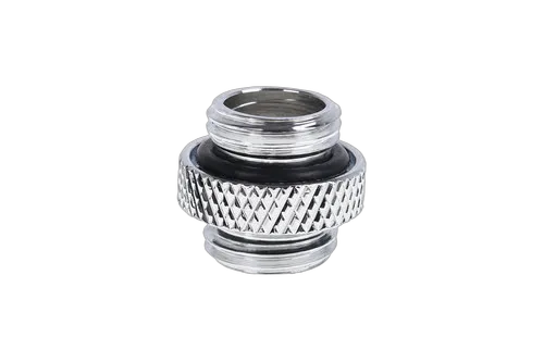 Alphacool Fitting raccord male/male - G1/4 Chrome — vue 3