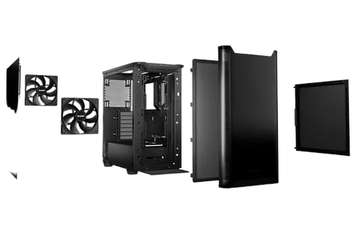 be quiet! PURE BASE 501 Noir - MT/Sans Alim/ATX — vue 4
