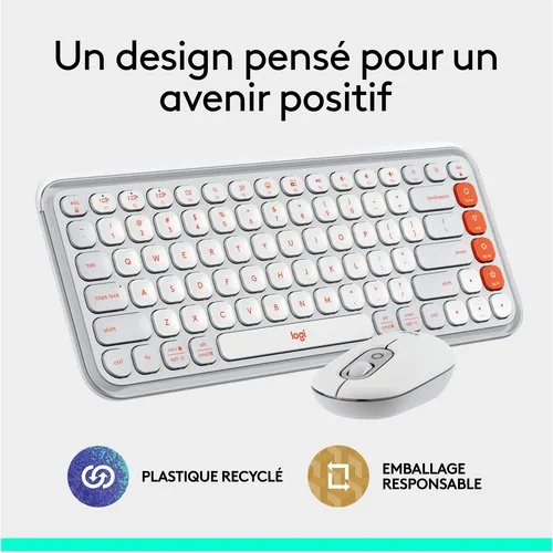 Logitech Pop Icon Combo - Blanc — vue 16