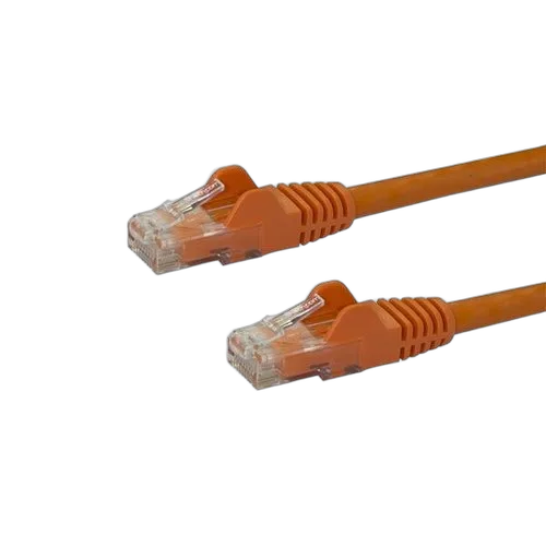 StarTech 0.5m Orange Snagless Cat6 Patch Cable — vue 1
