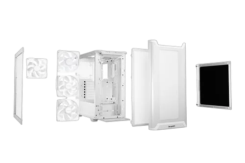 be quiet! Pure Base 501 LX Blanc - MT/Sans Alim/ATX — vue 3