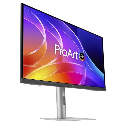 Asus ProArt PA279CDV - 26.5" 4K QD-OLED 120Hz Pivot USB-C Calman KVM — vue 3