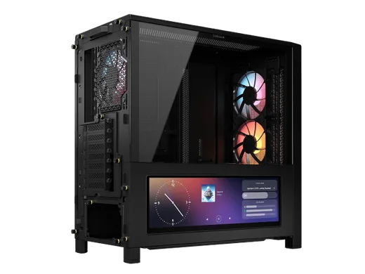Corsair FRAME 4000D LCD RS ARGB Noir - MT/Sans Alim/E-ATX — vue 11