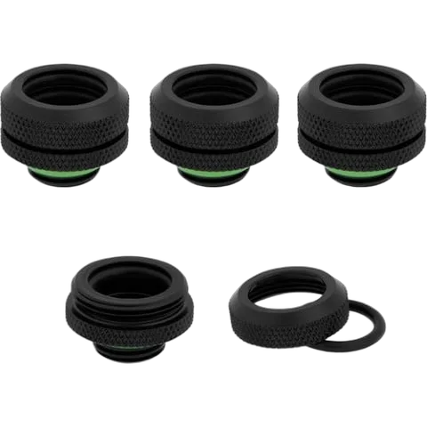 Corsair Fitting Hydro X Series XF 14mm - Noir Pack de 4 — vue 3