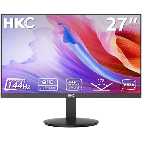 HKC V2718QS - 27" QHD 144Hz IPS 1ms HDR HDMI DisplayPort — vue 1