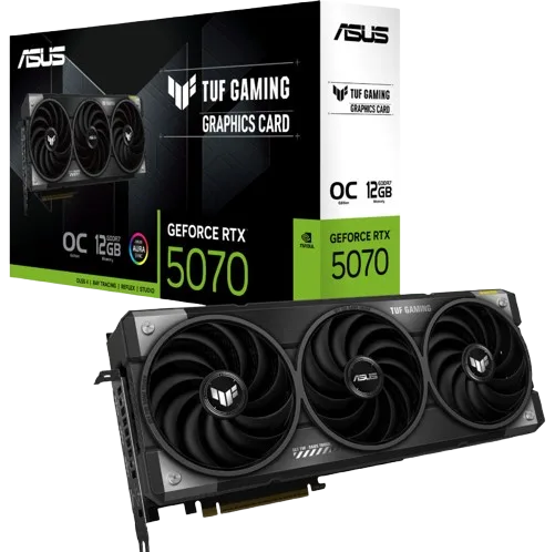 Asus TUF Gaming GeForce RTX 5070 12GB GDDR7 OC Edition — vue 1