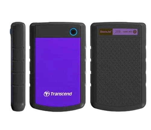Transcend StoreJet HDD 2TB 2.5" USB3 AntiChoc — vue 2