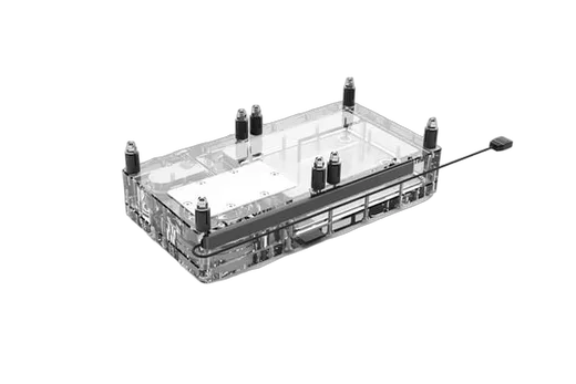 Alphacool Core Flat Reservoir 240 - Pompe incluse — vue 3
