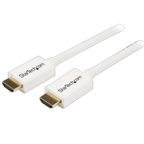 16 ft White CL3 In-wall HDMI Cable - M/M