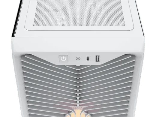 Corsair 3200D RS ARGB White + RM1000e Blanc — vue 7