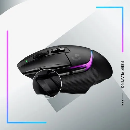 Logitech G502 X Plus - Sans-Fil - RGB - Noir — vue 6
