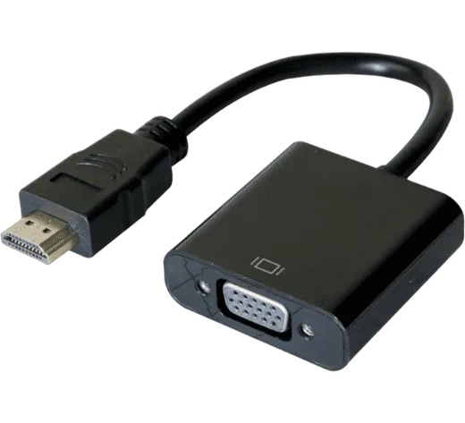 Convertisseur HDMI vers VGA - 23cm - Noir, vue 1