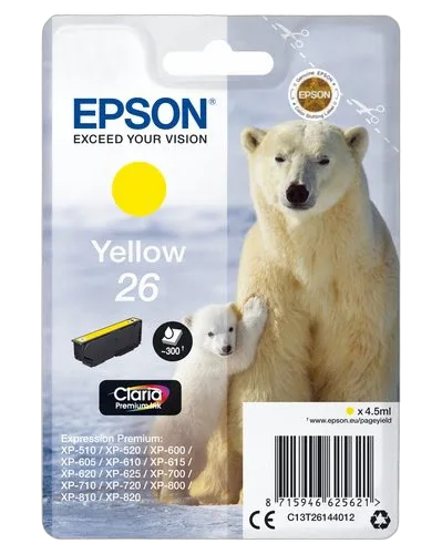 Epson - Jaune - C13T26144022 — vue 1