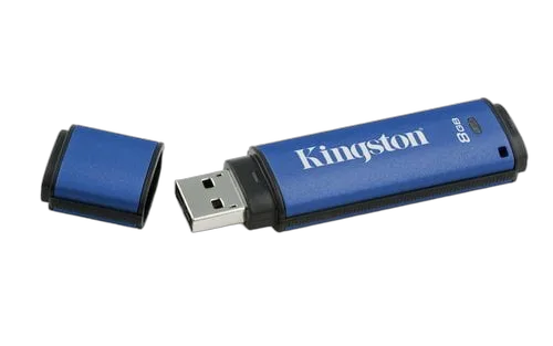 Kingston Clé 8Go USB-A Data Traveler Vault — vue 3