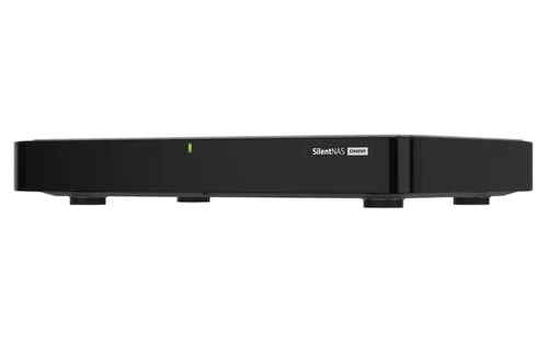 QNAP NAS 2-bay fanless desktop NAS — vue 4