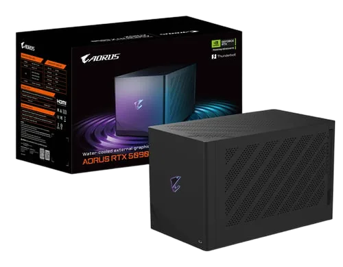 Gigabyte AORUS RTX 5090 AI BOX — vue 1