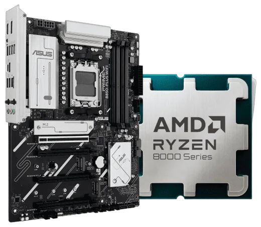 PRIME B850-PLUS WIFI + Ryzen 5 8400F tray
