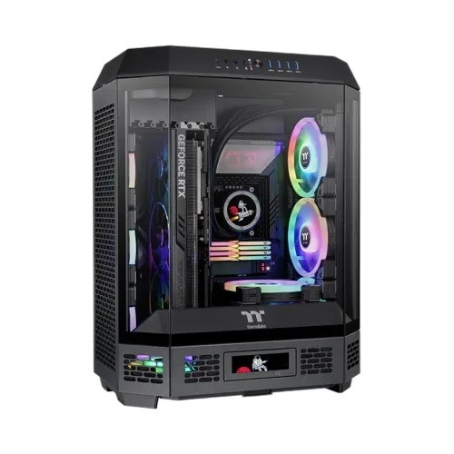 The Tower 600 Noir - MT/sans alim/ATX