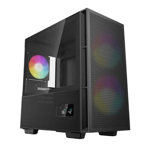 Deepcool CH360 DIGITAL Noir - GT/Sans Alim/Micro-ATX — vue 1