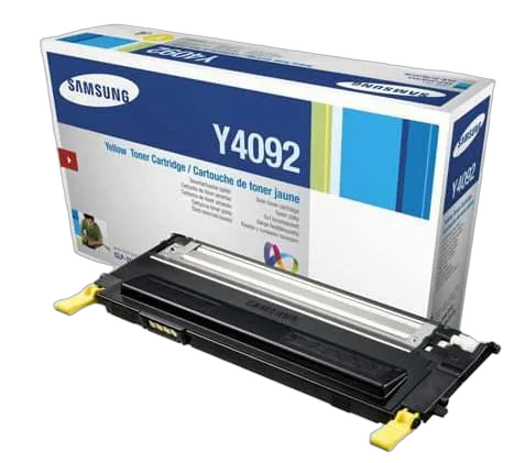 Samsung Toner CLT-Y4092S Jaune — vue 1