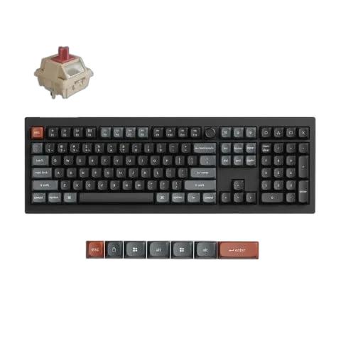 Keychron V6 Ultra 8K - Mécanique - Sans-Fil - RGB - Noir — vue 1