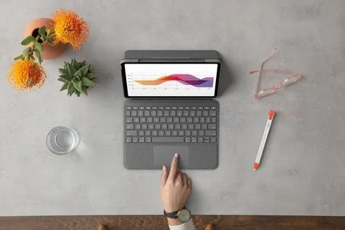 Logitech Folio Touch Gris — vue 13