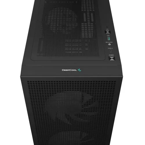 Deepcool CH360 DIGITAL Noir - GT/Sans Alim/Micro-ATX — vue 8