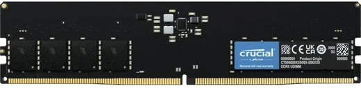 Crucial CT16G56C46U5T (1x16Go DDR5 5600Mhz CL46) Tray — vue 1