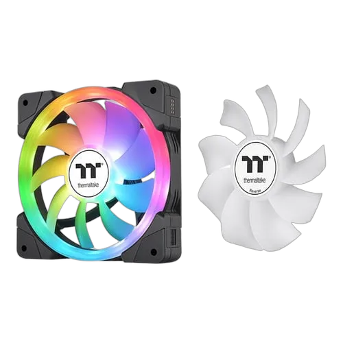 Thermaltake SWAFAN EX12 ARGB Noir - 120mm - Pack de 3 - Magnetic Quick — vue 5