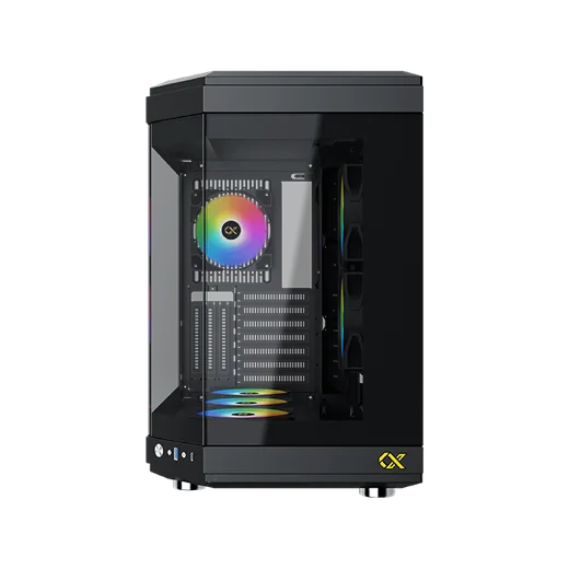 Xigmatek Cubi MT/SansAlim/E-ATX - Noir-Seconde Vie — vue 3