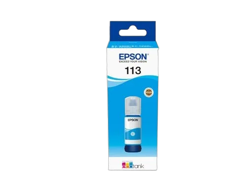 Epson Flacon EcoTank 113 Cyan — vue 1