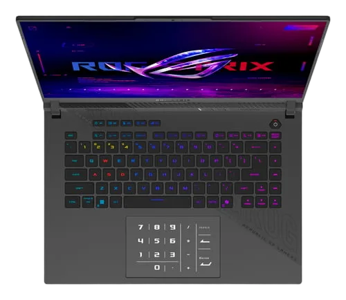 Asus ROG Strix G16 - 16" FHD+ 165Hz Ryzen 9 8940HX RTX5060 32Go 1To W11 — vue 3