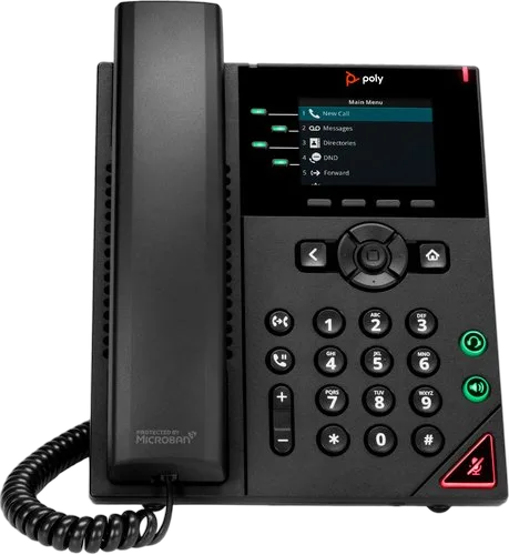 HP VVX 250 4-LINE BIZ-IP-PHONE — vue 1