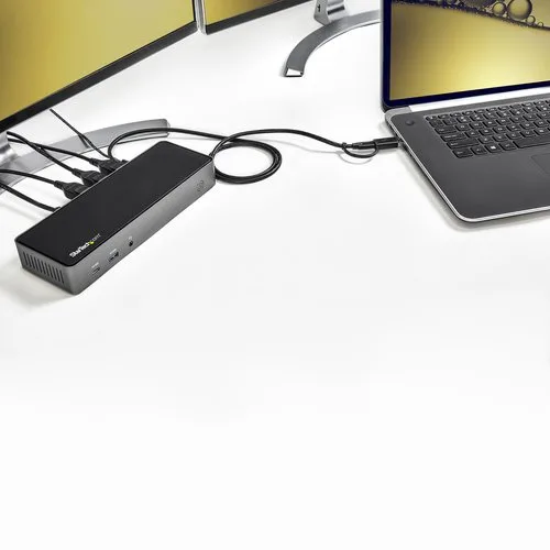 StarTech Hybrid USB-C USB-A Dock - Triple 4K 60Hz — vue 12