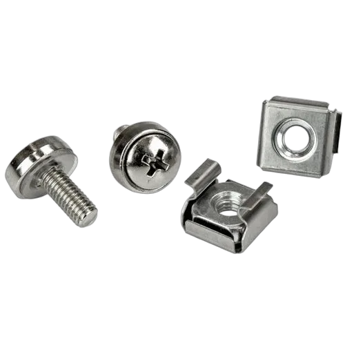StarTech 100 Pkg M5 Mounting Screws and Cage Nuts — vue 1