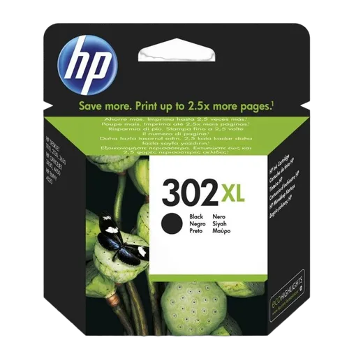 HP Cartouche d'encre Noire 302XL - F6U68AE — vue 1