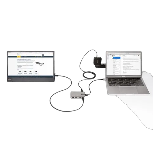 StarTech 4-PORT USB-C HUB W/USB-C VIDEO — vue 6