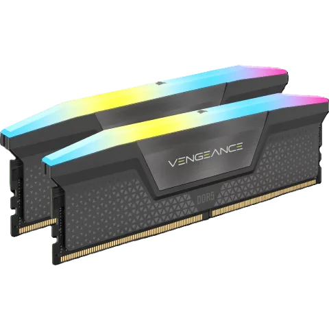Corsair CMH64GX5M2D6000Z40 RGB (2X32 GB 6000Mhz CL40) — vue 1