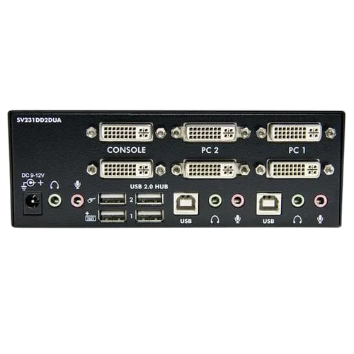 StarTech 2 Port Dual DVI USB KVM Switch — vue 3