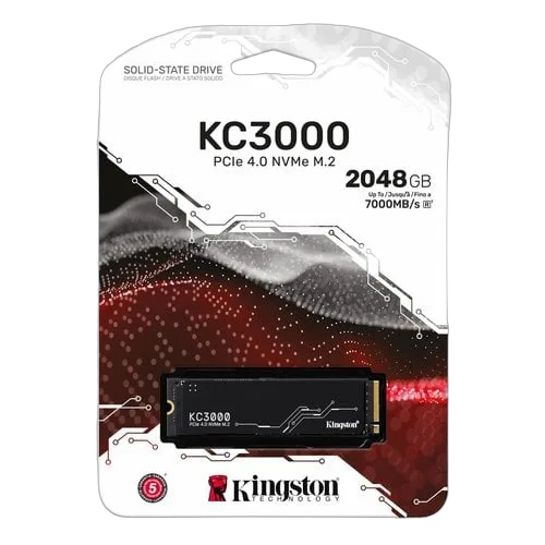 Kingston KC3000 2To M.2 — vue 3