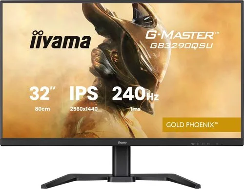 Iiyama GB3290QSU-B1 - 32" QHD 240Hz IPS 1ms FreeSync Premium — vue 3