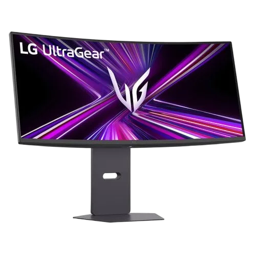 LG 34G600A-B - 34" CURVE UWQHD 160Hz VA 1ms HP FreeSync Premium — vue 3