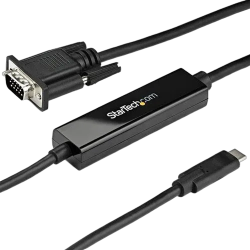 StarTech 1m 3 ft USB C to VGA Cable — vue 1