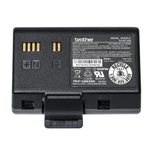 Brother BATT PACK STD 3IN FOR RJ-LITE (PABT009) — vue 2