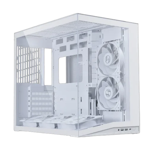 Lian-Li O11D Mini V2 Flow Blanc - mT/Sans Alim/ATX — vue 1