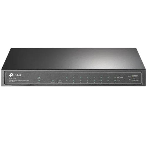 TP-Link 10-Port GB Desktop Switch 8-Port PoE — vue 1