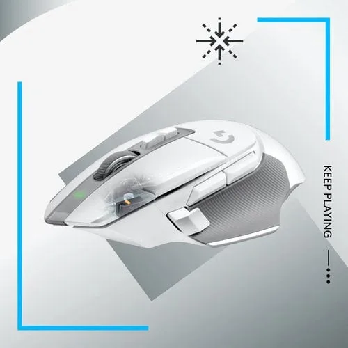 Logitech G502 X Lightspeed - Sans-Fil - Blanc — vue 3