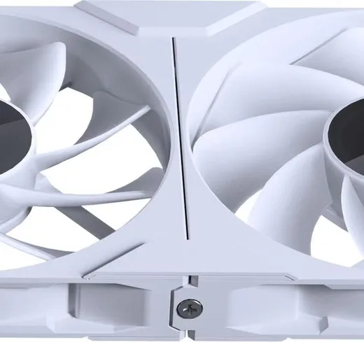 Phanteks M25 Gen2 PWM Blanc Reverse Blade (3x140mm) D-RGB — vue 2